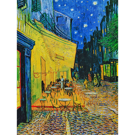 Cafe Terrace by Van Gogh Wall Art, Front