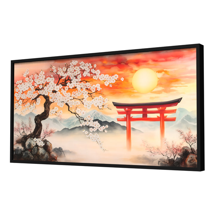 Harmony in the Highlands Wall Art, Black Frame