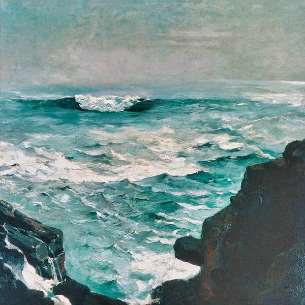 Cannon Rock (1895) by Winslow Homer Wall Art, Front