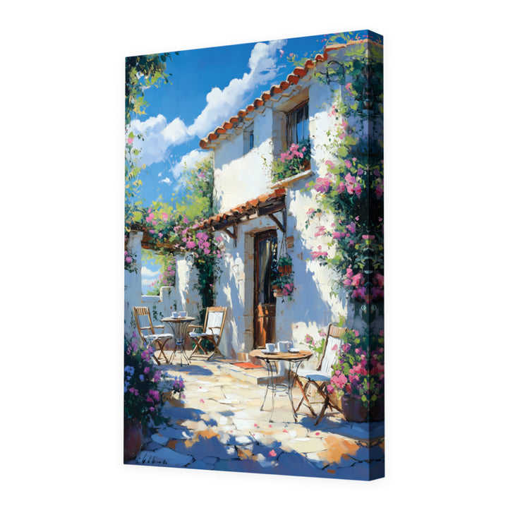 Espresso & Conversations Wall Art, Canvas Only