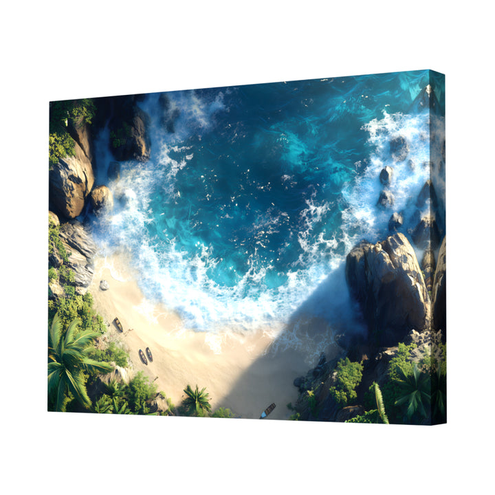 Seaside Serenade Wall Art, Canvas Only