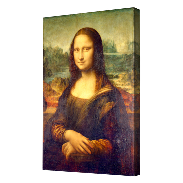 Portrait of Mona Lisa del Giocondo by Leonardo Da Vinci Wall Art, Canvas Only