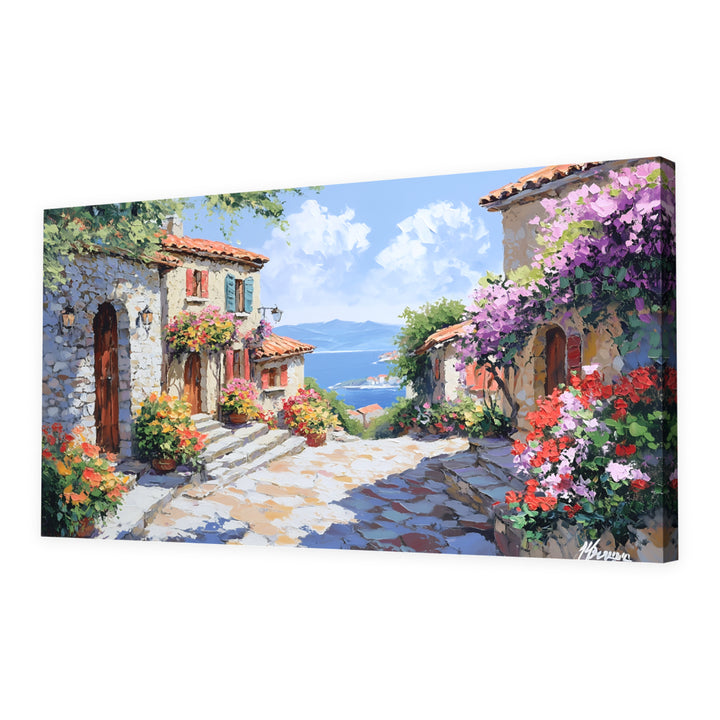 Pathways of Tuscany Wall Art, Canvas Only