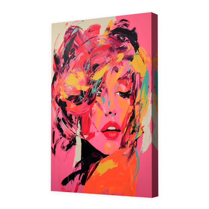 Femme Fatale in Print Wall Art, Canvas Only