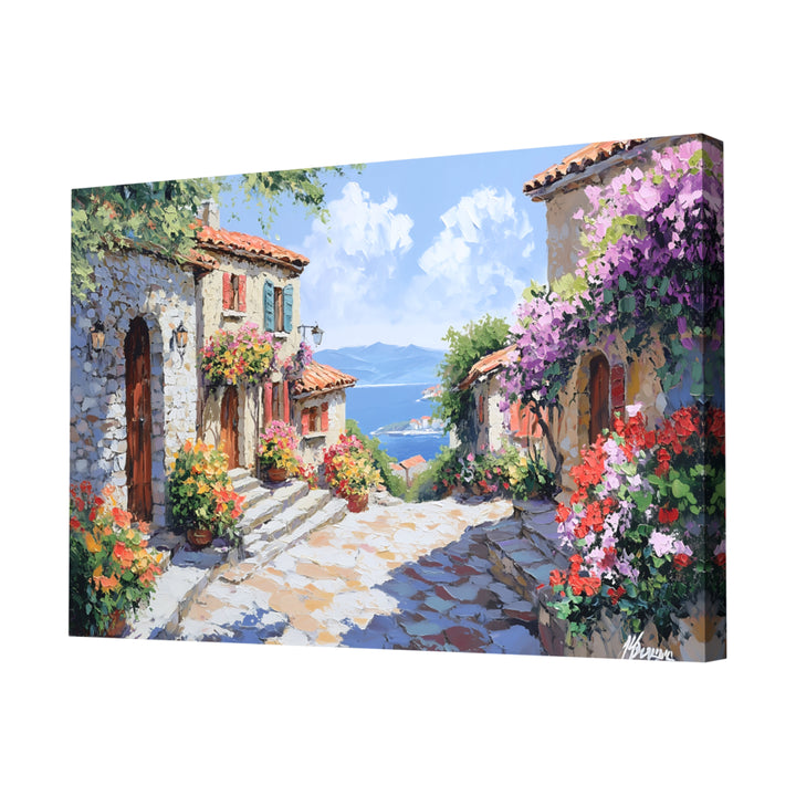 Pathways of Tuscany Wall Art, Canvas Only