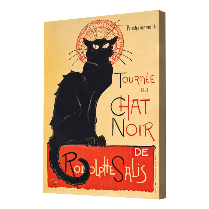 Tournée du Chat Noir (1896) by Théophile Alexandre Steinlen Wall Art, Canvas Only