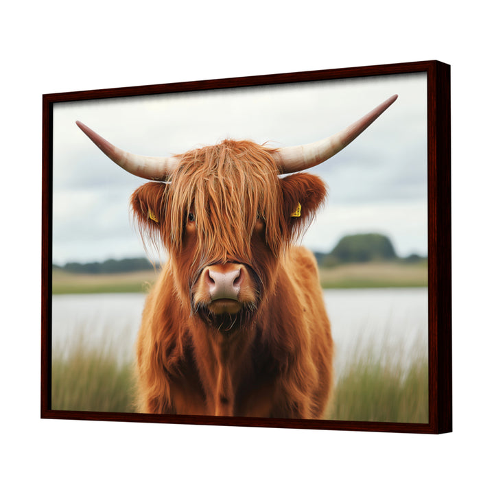 Moo-d Life Wall Art, Dark Frame