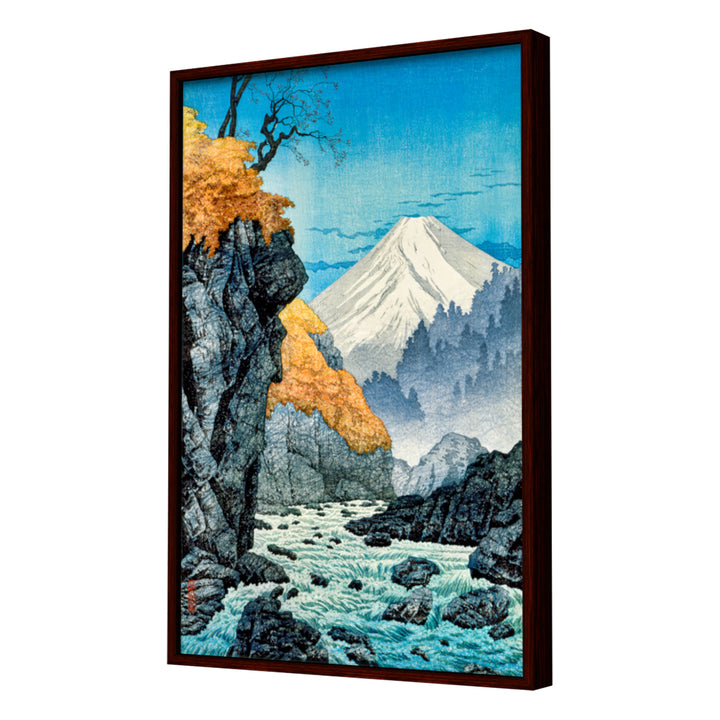 Foot of Mount Ashitaka by Hiroaki Takahashi Wall Art, Dark Frame