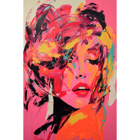 Femme Fatale in Print Wall Art, Front