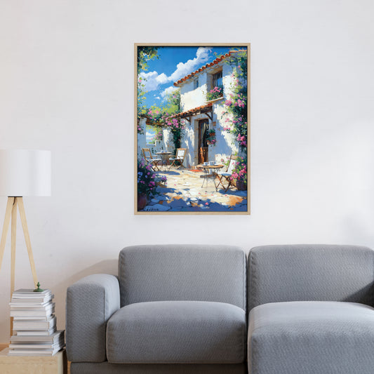 Espresso & Conversations Wall Art, Mockup