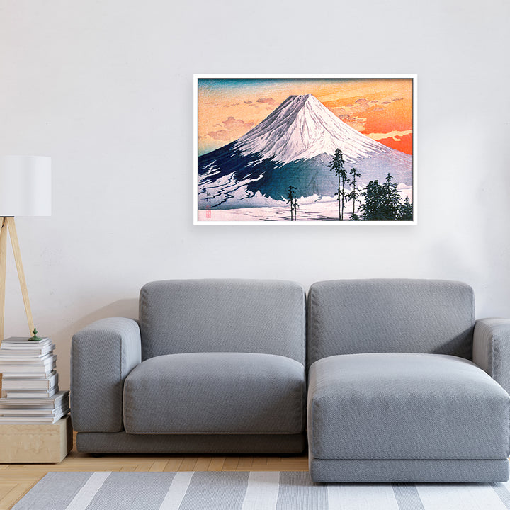 Katsuyama Neighborhood by Hiroaki Takahashi Wall Art, Mockup