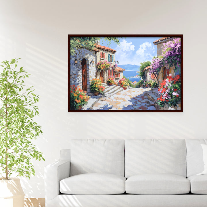 Pathways of Tuscany Wall Art, Mockup