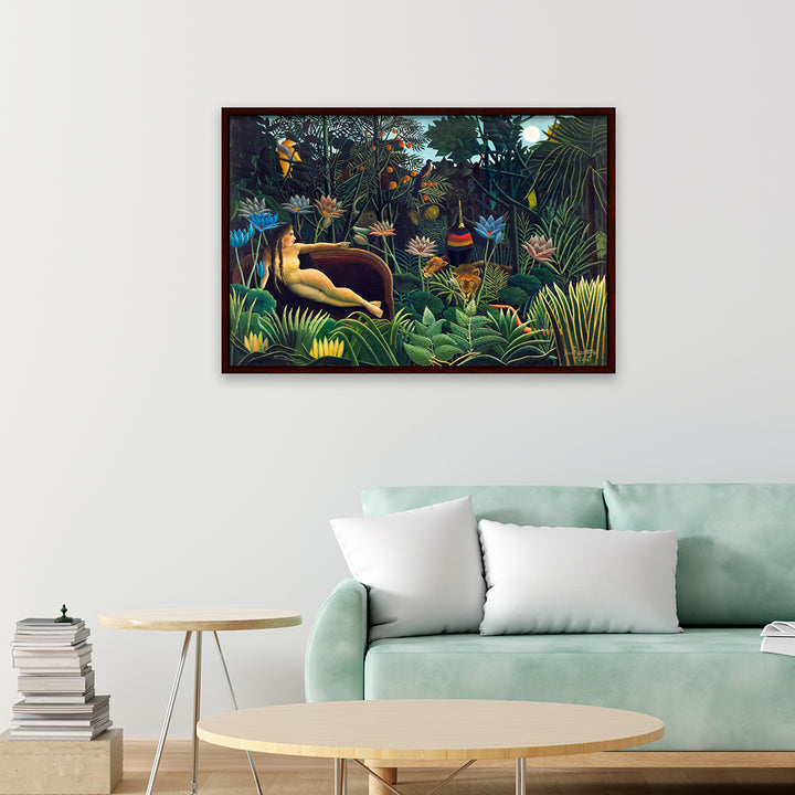 The Dream (1910) by Henri Rousseau Wall Art, Mockup