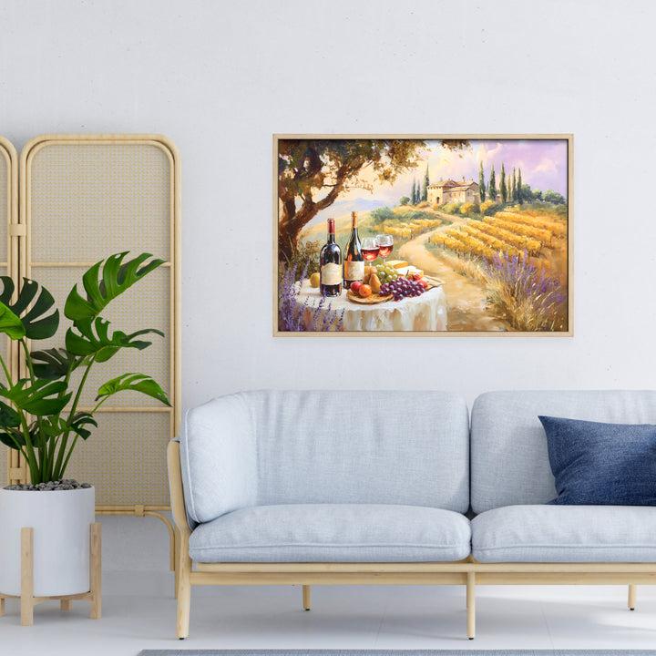 Vineyard Whispers Wall Art, Mockup