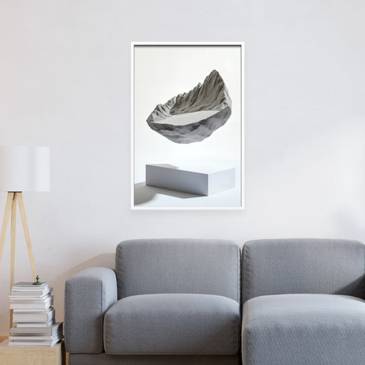 Gravity Suspended Wall Art, Mockup