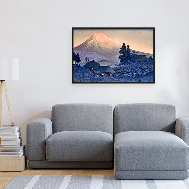 Mount Fuji From Mizukubo by Hiroaki Takahashi Wall Art, Mockup