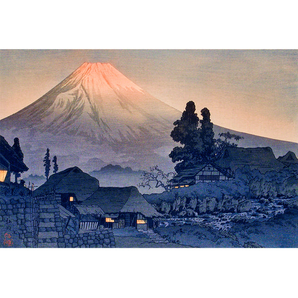Mount Fuji From Mizukubo by Hiroaki Takahashi Wall Art, Front