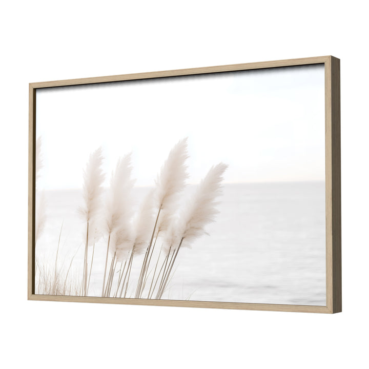 Dusk in Bloom Wall Art, Neutral Frame