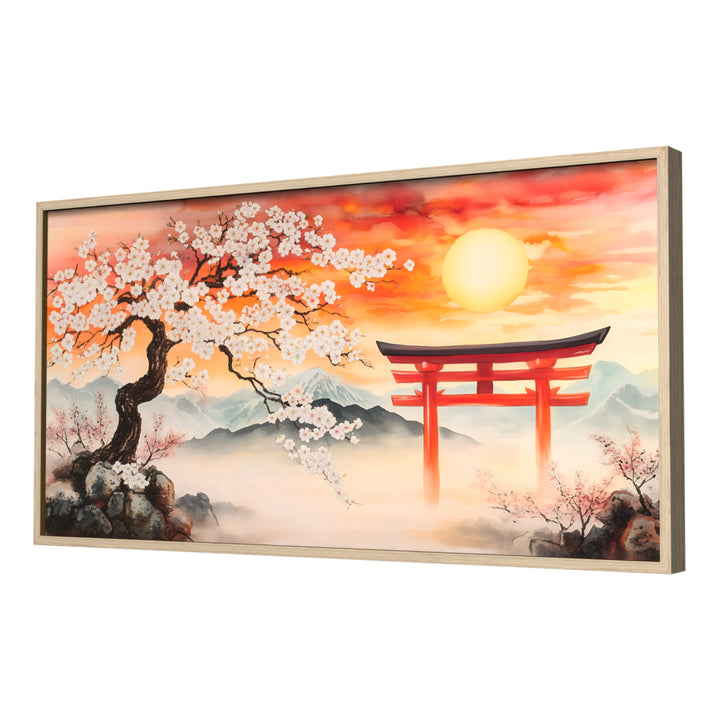 Harmony in the Highlands Wall Art, Neutral Frame