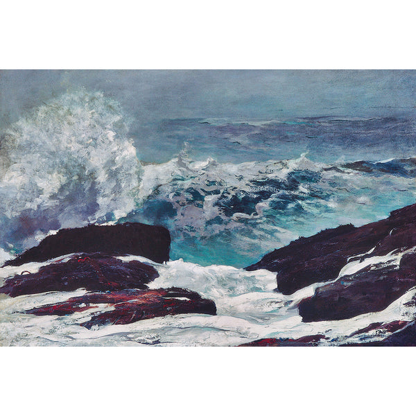 Maine Coast (1896) by Winslow Hormer Wall Art, Front