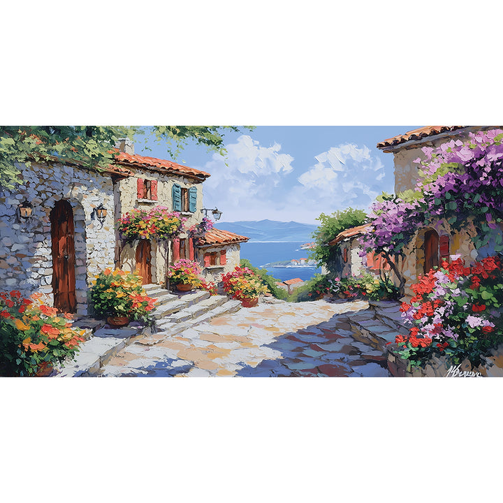 Pathways of Tuscany Wall Art, Front