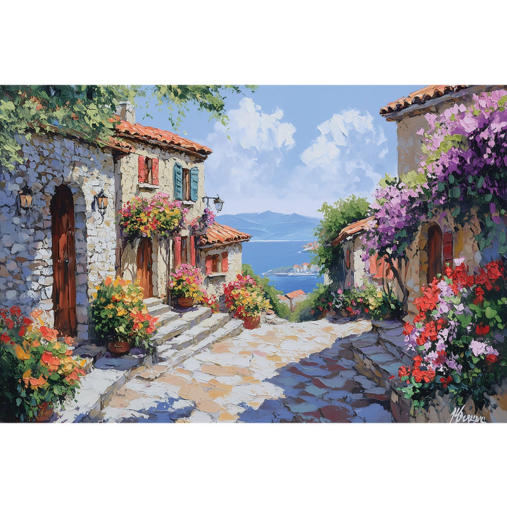 Pathways of Tuscany Wall Art, Front