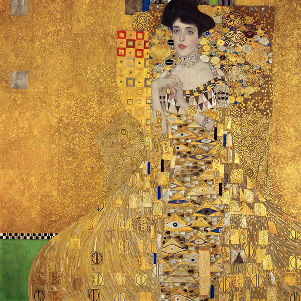 Portrait of Adele Bloch-Bauer I (1907) by Gustav Klimt Wall Art, Front