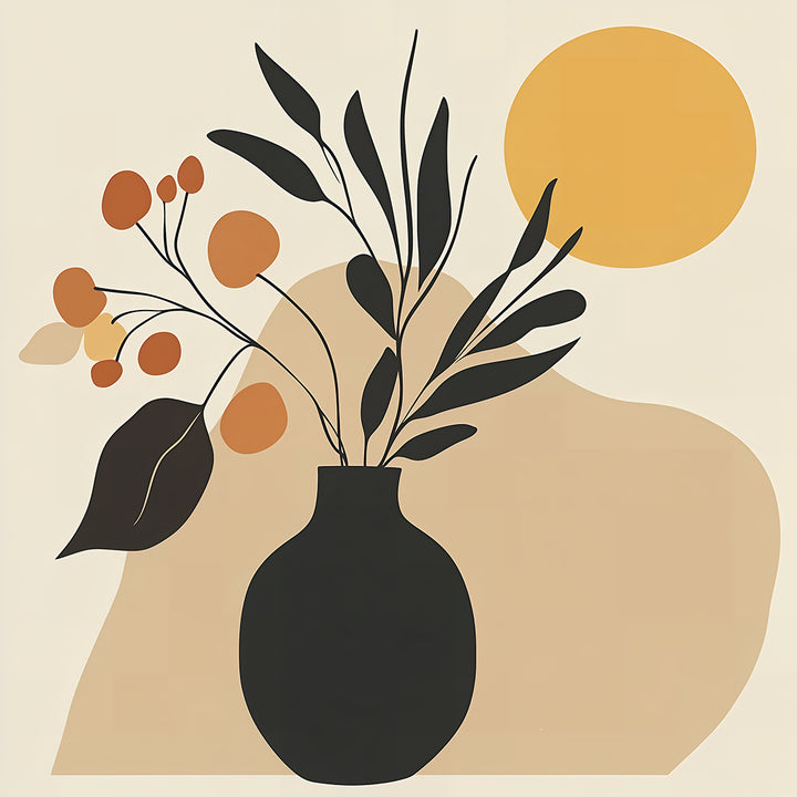 Serene Bohemian Vibes Wall Art, Front