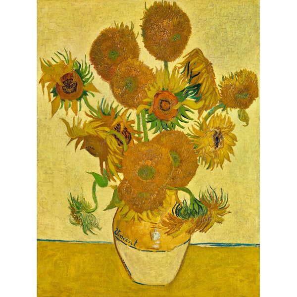 Sunflowers (1888) by Van Gogh Wall Art, Front