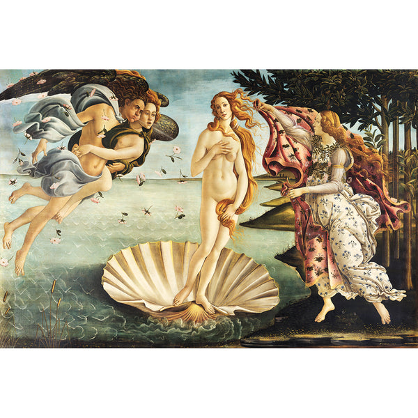 The Birth of Venus (1485) by Sandro Botticelli Wall Art, Front