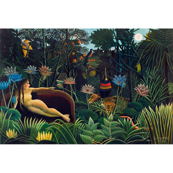 The Dream (1910) by Henri Rousseau Wall Art, Front