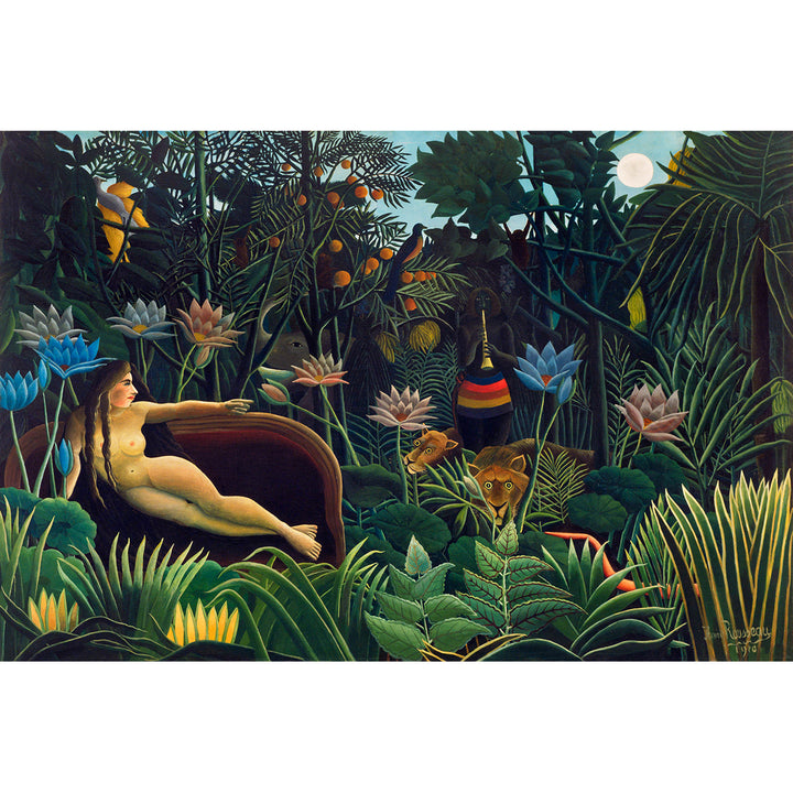 The Dream (1910) by Henri Rousseau Wall Art, Front
