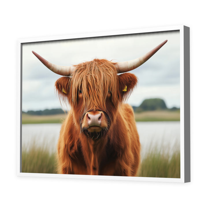 Moo-d Life Wall Art, White Frame