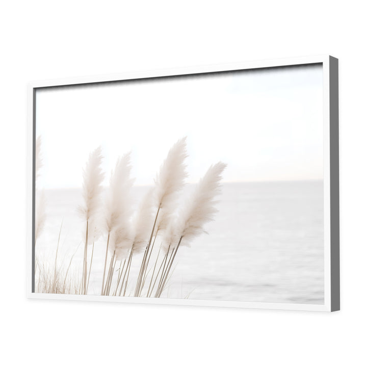 Dusk in Bloom Wall Art, White Frame